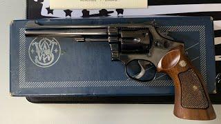 Smith and Wesson K 22 masterpiece revolver, model, 17–3