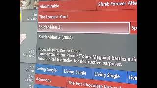 Spider-Man Trilogy on MTV2 today