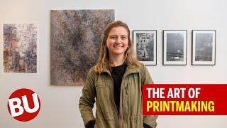 Exploring the Art of Printmaking at Boston University's College of Fine Arts