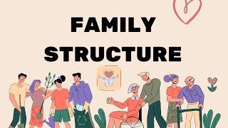 DIFFERENT TYPES OF FAMILY STRUCTURE