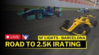 Road to 2.5k iRating! | Super Formula Lights @ Barcelona | iRacing