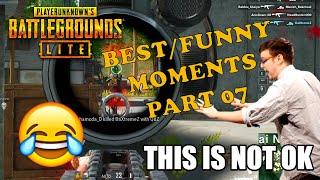 PUBG LITE (PC) | BEST/FUNNY/WTF MOMENTS & EPIC FAILS - PART 07