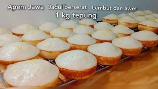 Apem Jawa jadul berserat 1 kg tepung beras