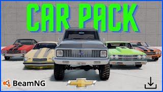 FREE BeamNG Drive Car Mod - Chevrolet Car Pack [Download]