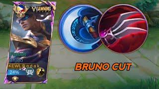BRUNO CUT - Bruno build and emblem | Mobile Legends Bang Bang