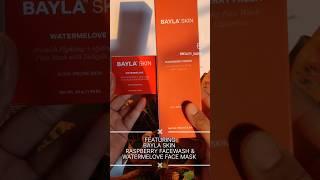 Bayla Skincare #shorts #youtubeshorts #skincare #viral #beauty #natural #facemask #collaboration