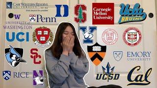 COLLEGE DECISION REACTIONS 2021 (ivies, stanford, duke, uc's)