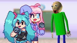 Assessment! BALDI vs MIKU N' CLOUD (Poems N' Thorns)