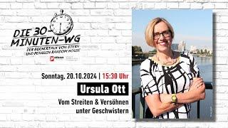 Vom Streiten & Versöhnen unter Geschwistern | Ursula Ott | 30-Minuten-WG | Frankfurter Buchmesse 24