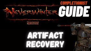 Artifact Recovery Neverwinter completionist guide