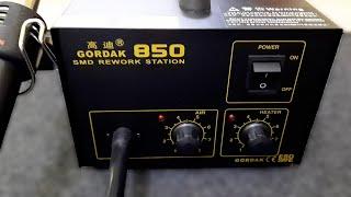 #unboxing Gordak SMD Hot Air Rework Station 850