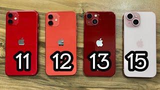 iPhone 11 vs 12 vs 13 vs 15