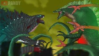 Shinultidary Godzilla Earth vs Shin Biozilla | ANIMATION | PART 1 ( Special 900K subs)