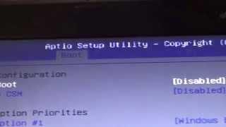 UEFI Change Boot Order Tips