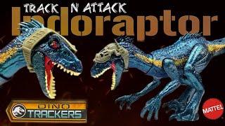 2022 Mattel Jurassic World Dino Trackers Track N Attack Indoraptor Review!!!