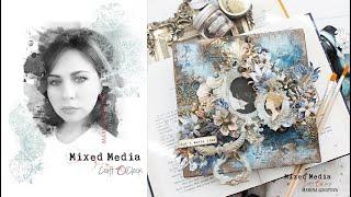 Mixed media canvas by Marina Ignatova