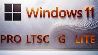 ЛУЧШИЕ WINDOWS ДЛЯ ИГР  ТЕСТ СРАВНЕНИЕ WINDOWS 11 24H2 PRO LTSC G LITE