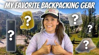 My Favorite Backpacking Gear I Used on Trail This Year | 2024