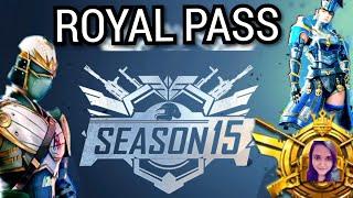 PUBG-Royal pass Season 15 | RP Rewards 1 to 100️- NaveegamingYT