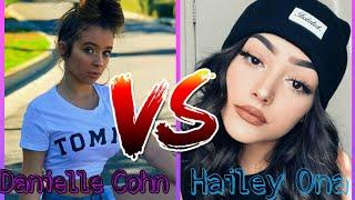 Danielle Cohn vs Hailey Ona |  Tik Tok 2019