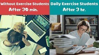 How Regular Exercise Benefits Your Studies | 5 Study-boosting Benefits of Exercise for Students#mark
