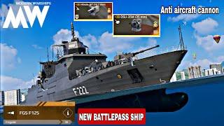 FGS F125 - New Free battlepass ship- full review & gameplay - Modern Warships