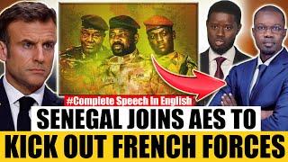 IT’S HAPPENING! Senegal Joins AES Countries to Shutdown France’s Military Bases In The Country.