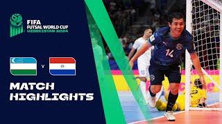 HIGHLIGHTS: Uzbekistan v Paraguay | FIFA Futsal World Cup Uzbekistan 2024