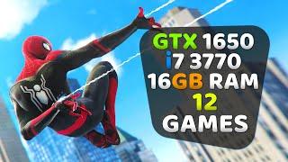 GTX 1650 + i7 3770 In 2023  | Test In 12 New Games (1080p & FSR 2)