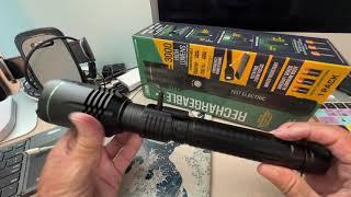 How to charge the Feit Electric 3000 Lumens Flashlight