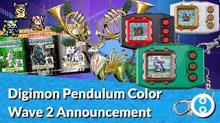 Digimon Pendulum Color Wave 2 Announcement