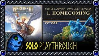 Solo Playthrough | Heroes of Might & Magic III: The Board Game - Homecoming Castle Campaign #1