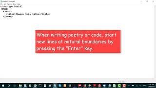 Writing Poetry and Code