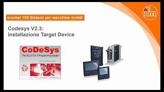 How to – Codesys V2.3: installazione Target Device