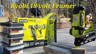 Ryobi 18 volt 21 degree Framer