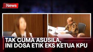 DKPP Ungkap Penyalahgunaan Fasilitas Negara oleh Hasyim Asy'ari Part 01 - iNews Files 13/07