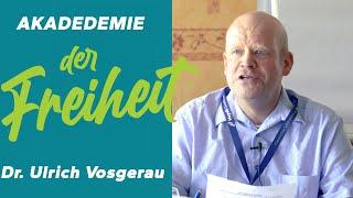 Dr  habil  Ulrich Vosgerau : Anatomie eines Skandals - Vortrag in der Akademie der Freiheit