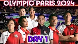 DAY 1 OLYMPIC PARIS 2024 Live Stream Badminton 2