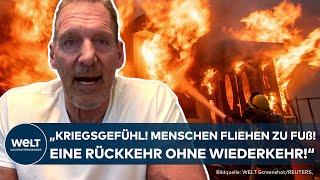 RALF MÖLLER in LOS ANGELES: Dramatische Sekunden - Flucht aus der Flammenhölle von Palisades!