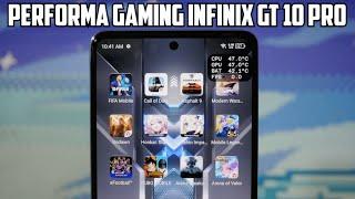 TERLALU GGSIKSA 12 GAMES BERAT!! INFINIX GT 10 PRO GAMING TEST