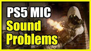 How to Fix Microphone & Sound Not Working on PS5 Playing COD Black Ops 6 (Headset Tutorial)