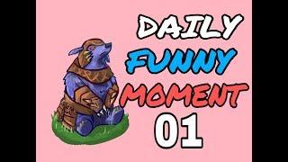 Daily Funny Moment 01 - BRAIN LAG URSA