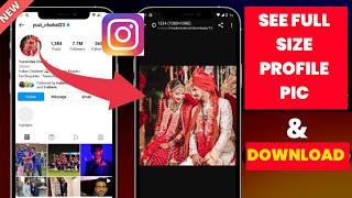 How To View Someones Instagram Profile Picture (DP) in Full Size | Instagram Profile Pic Download