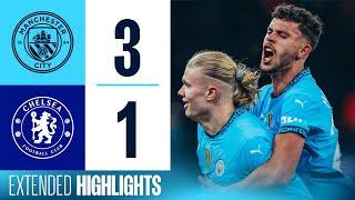 EXTENDED HIGHLIGHTS | Man City 3 - 1 Chelsea | Gvardiol, Haaland & Foden goals secure three points!