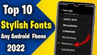 Any Android And Samsung Fonts For Free | Change Fonts Style In Samsung One ui