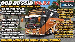 ADA KD RUNTEXT MATA V4.3.1 OBB BUSSID V4.3.1 TERBARU SOUND HINO RK8 SPOK² TURBO | GRAFIK HD ETS2