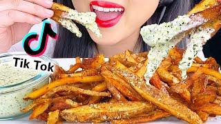 ASMR FRENCH FRIES (TikTok Best Crunchy Fries Ever) *NO TALKING* Crunchy Eating Sounds | ASMR Phan