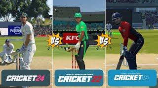 Cricket 24 vs Cricket 22 vs Cricket 19: The Ultimate Graphics & Gameplay Comparison