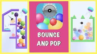 Bounce and Pop Gameplay Walkthrough | iOS |