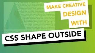 Css Shape Outside | How to make shapes with css | CSS Shape-Outside Tutorial in Hindi